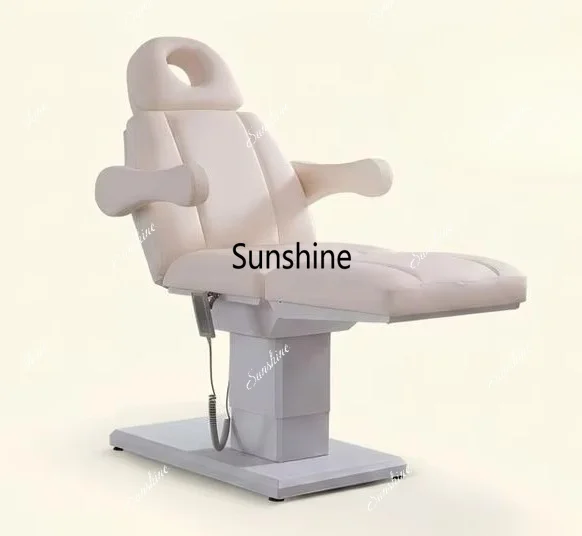 Durable Adjustable Salon Shampoo And Facial Massage Bed With Comfort Headrest For MedSpa Beauty Treatment Rooms
