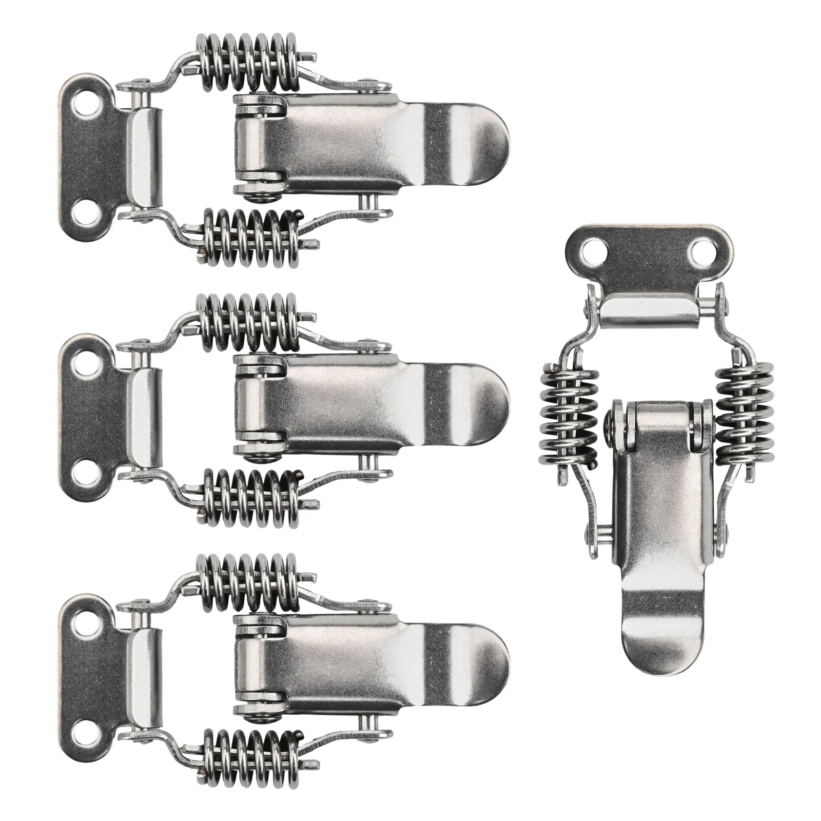 Catch Clip Spring Loaded Clamp Versatile Usage Compact Size Long-lasting Construction Pre-drilled Mounting Holes