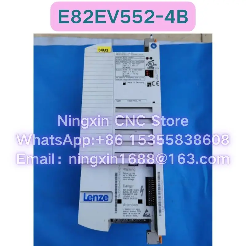 Used E82EV552-4B frequency converter Functional test OK