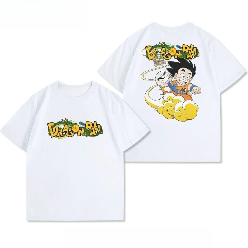 

2025 Men Women T-shirt Classics Anime Dragon Ball Wuku Graphic 3D Print Harajuku Short Sleeve Summer Boy Girl Kids Cool T-shirt