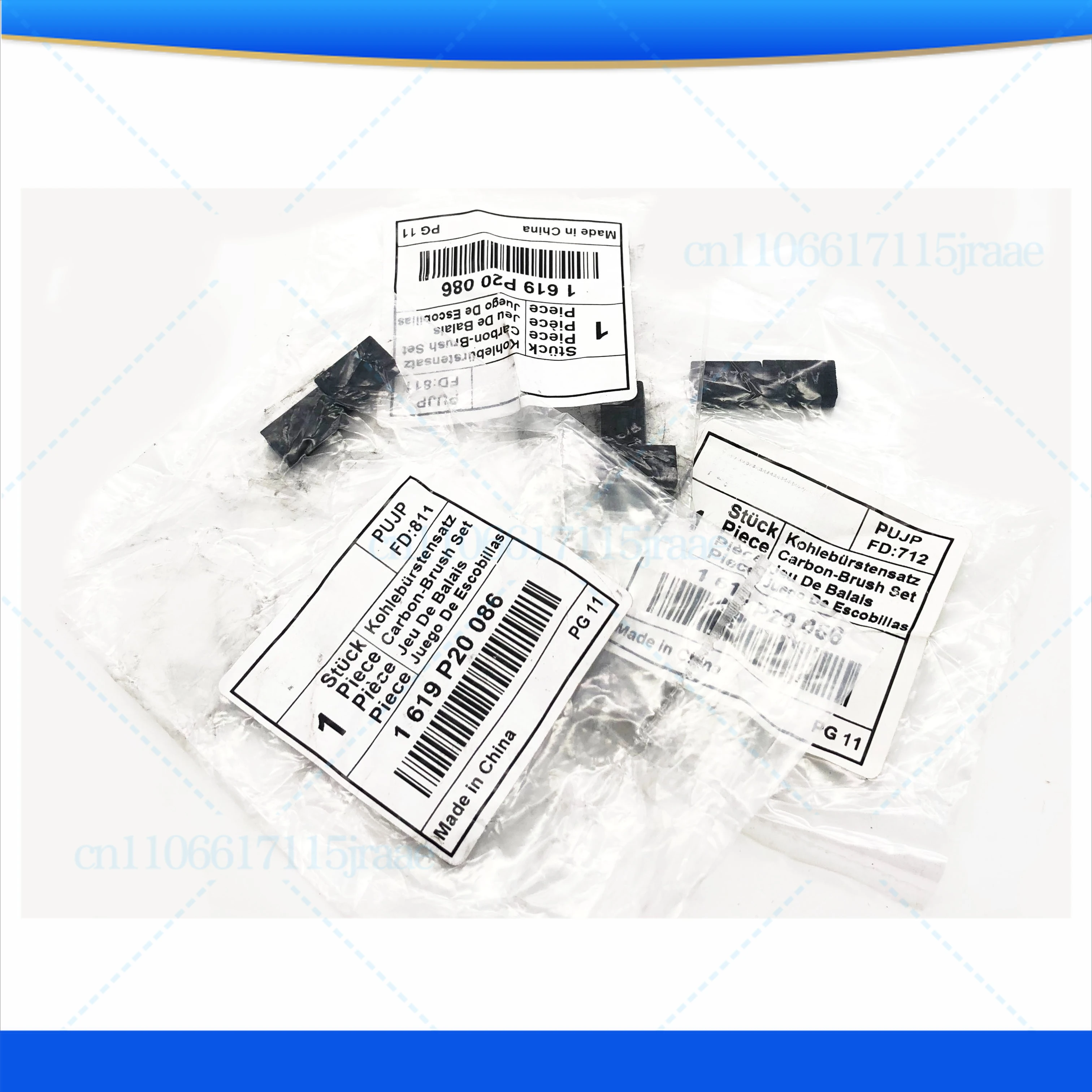 

5 шт. для аккумуляторной дрели Bosch, угольные щетки GBM13RE/345/TBM3400/3500, электрическая пистолетная дрель, угольные щетки