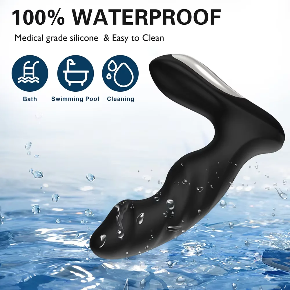 APP Control Male Wiggle Prostate Massager for Men Gay Anal Vibrator Dildo Swing Women Vagin Stimulator Butt Plug Adult Sex Toys - Image 6