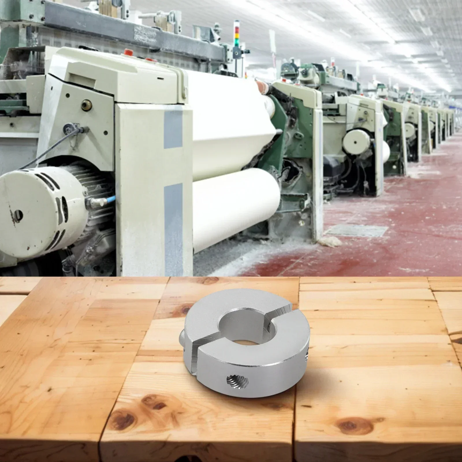 

Retaining Ring Limit Bearing Optical Easy Installation Fixed Spindle Parts Repair Replacement Separate Spare Clamping
