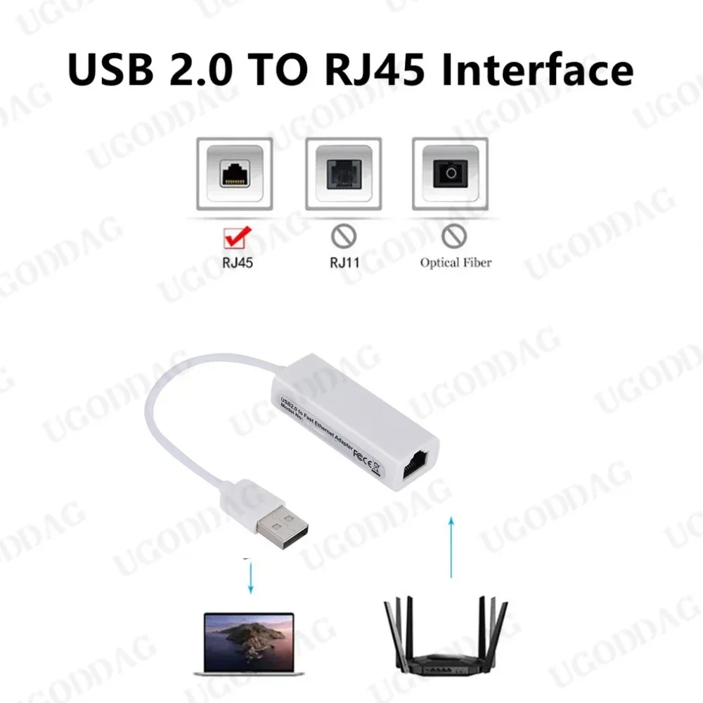 USB Ethernet Adapter USB to Ethernet Lan RJ45 Network Card Cable Line Card Ethernet Adapter for PC Laptop windows7 LAN adapter