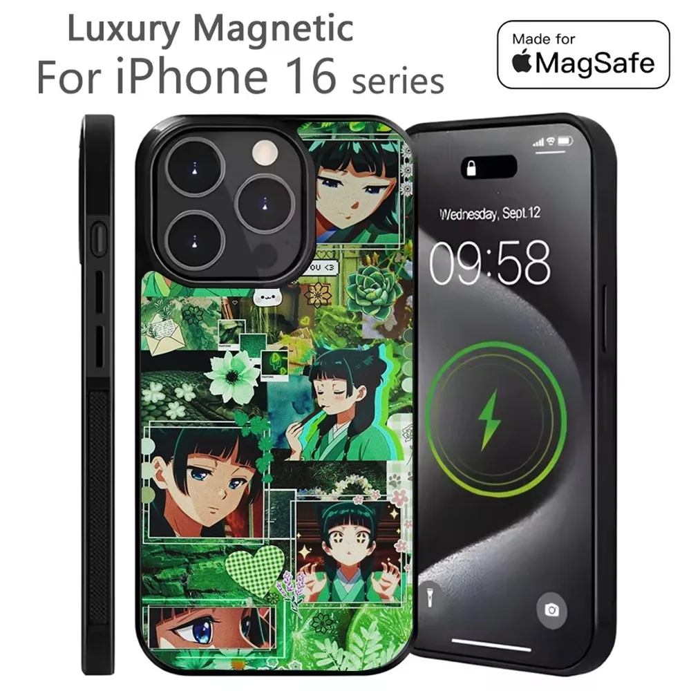 

The A- Apothecary Diaries Phone Case For iPhone 16,15,14,13,12,11,Plus,Pro,Max Mini Magsafe Magnetic Wireless Charging
