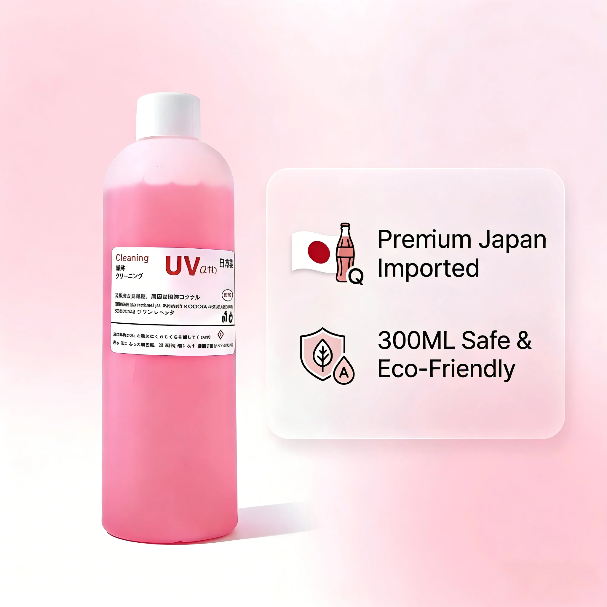 For Epson i3200 XP600 L1800 Clean Clogged Printhead UV Eco-solvent Printhead Cleaning Fluid 300ml Strong Cleaning Safe