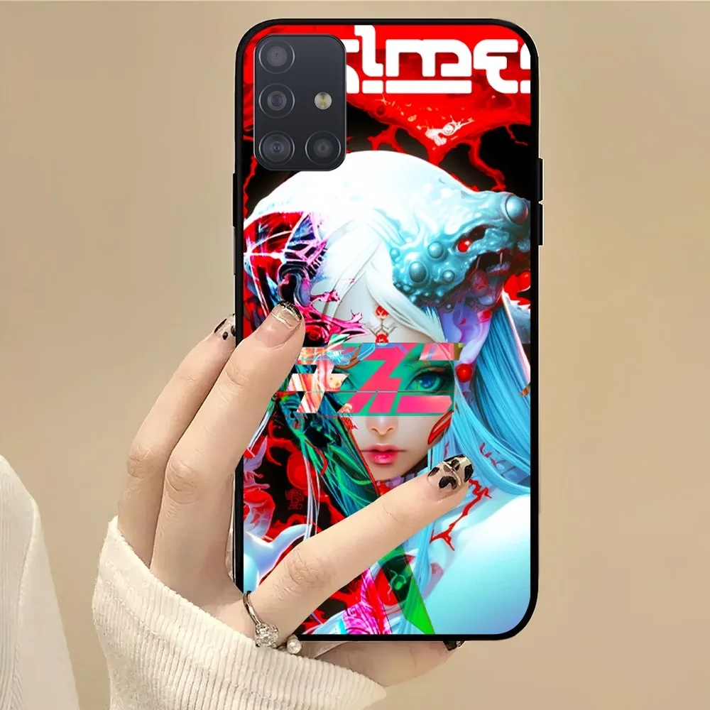 Singer Grimes Geidi Primes Phone Case For Samsung Galaxy 20 10 S24 S22 S23 S30 Note Plus Lite FE ULTRA Cover