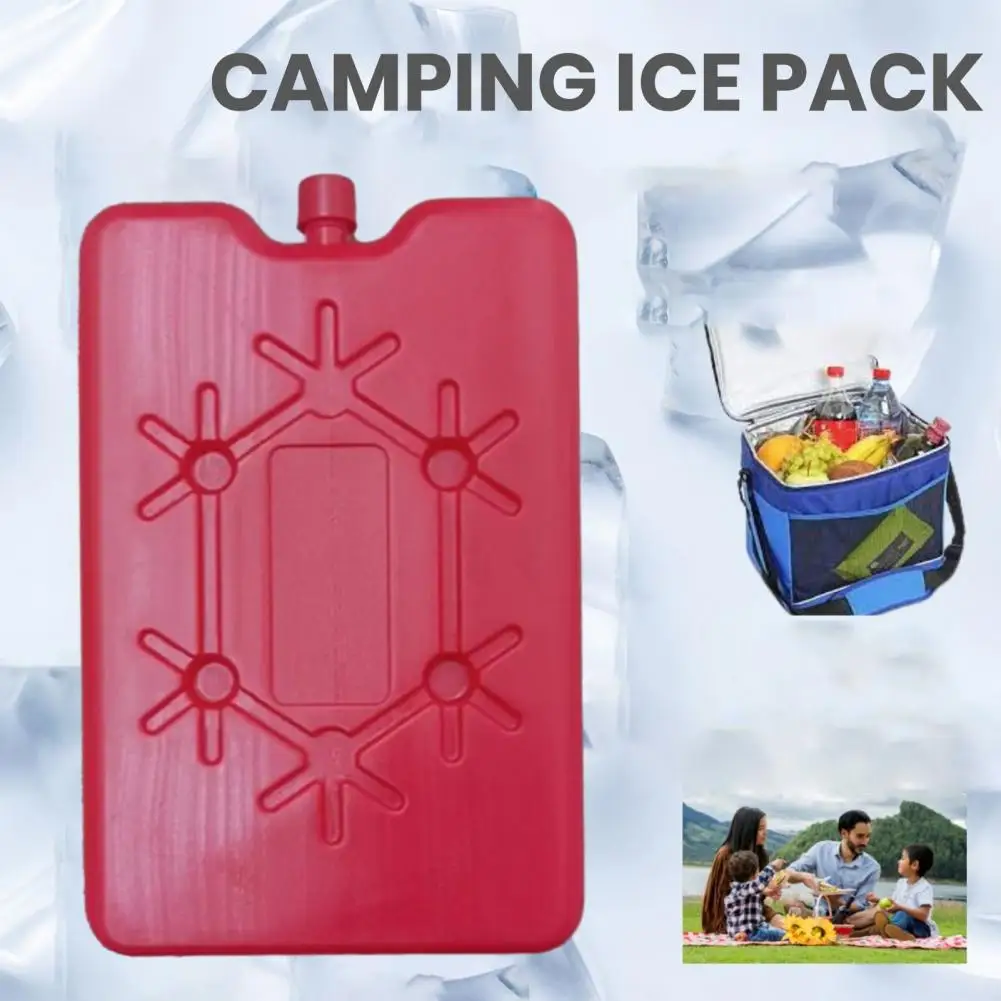 200ml Large Freezer Pad Food Grade BPA Free Assorted Color Freeze Board Block Camping Picnics Hiking Reusable Cooler Box