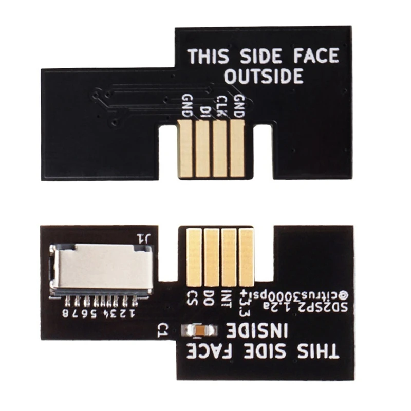 SD2SP2 Adapter TF Card Reader Replacement + Swiss Boot Disc Mini CD For Nintend Gamecube NGC NTSC