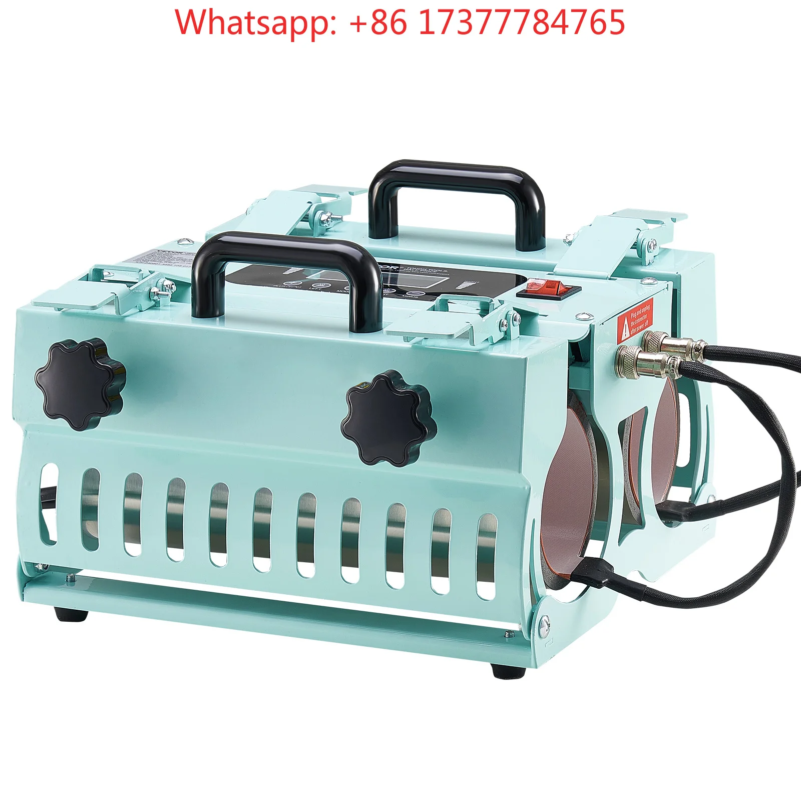 2 Station Heaters SucceBuy Tumbler Heat Press Machine 11-30oz Mug Press Sublimation Cups Tumblers and Mug 19.6lbs