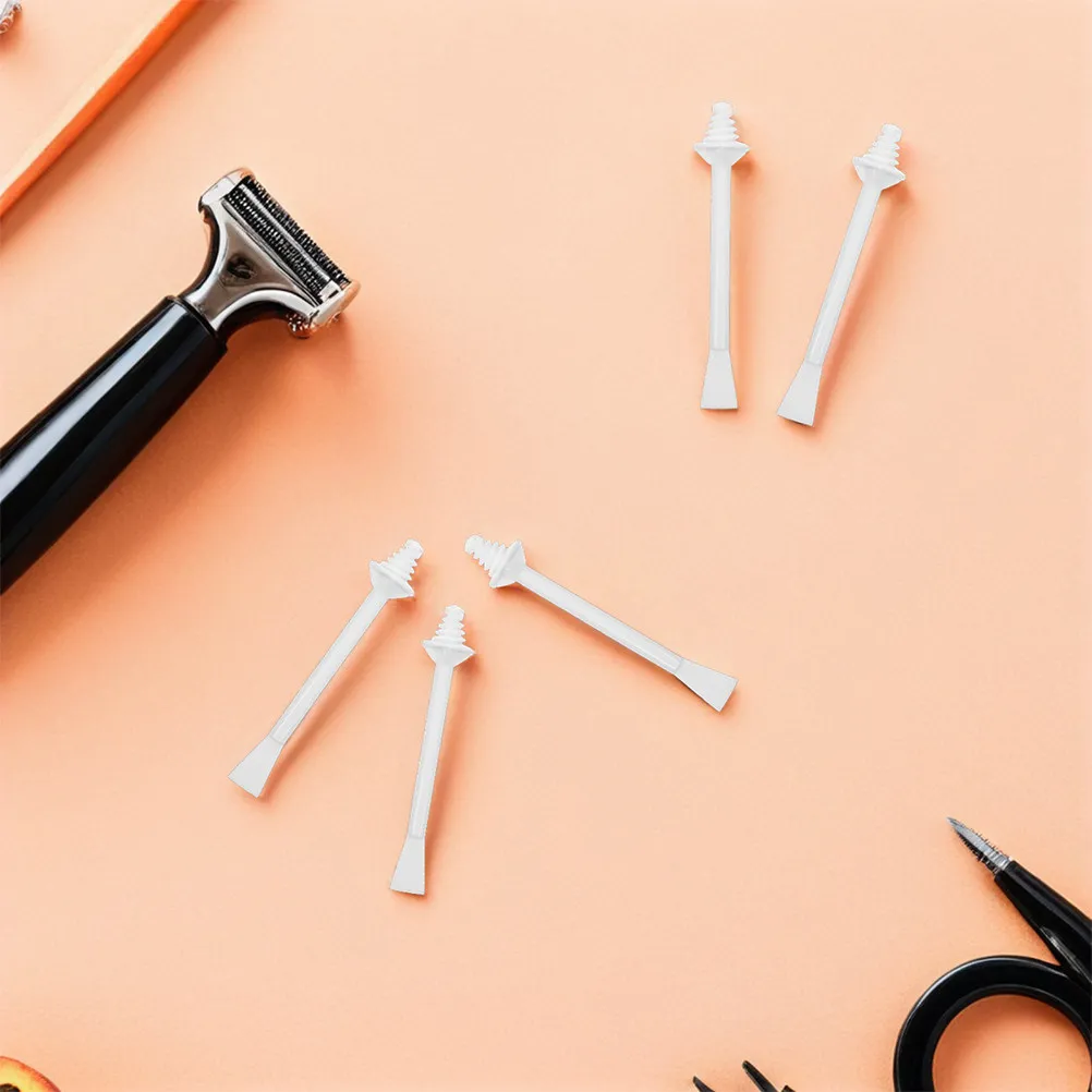 Nose Wax Applicator Sticks 100Pcs Dual Tip Nasal Hair Removal Tools for Ear Brow Facial Cleaning Smooth Gentle