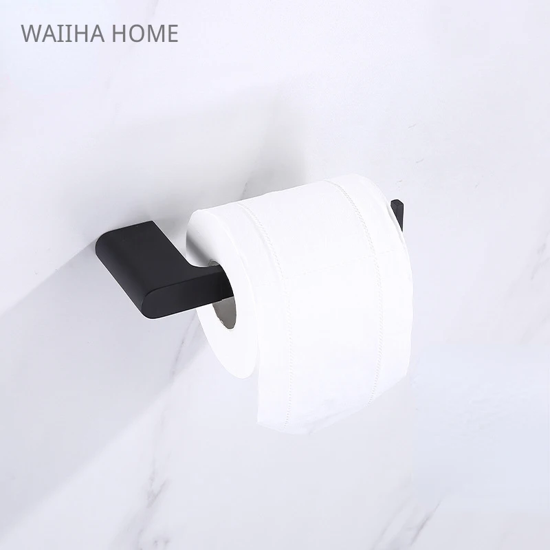 

Heavy Duty Toilet Paper Holder Stainless Steel Tissue Paper Roll Hanger Wall Mount WC Bathroom Accessories