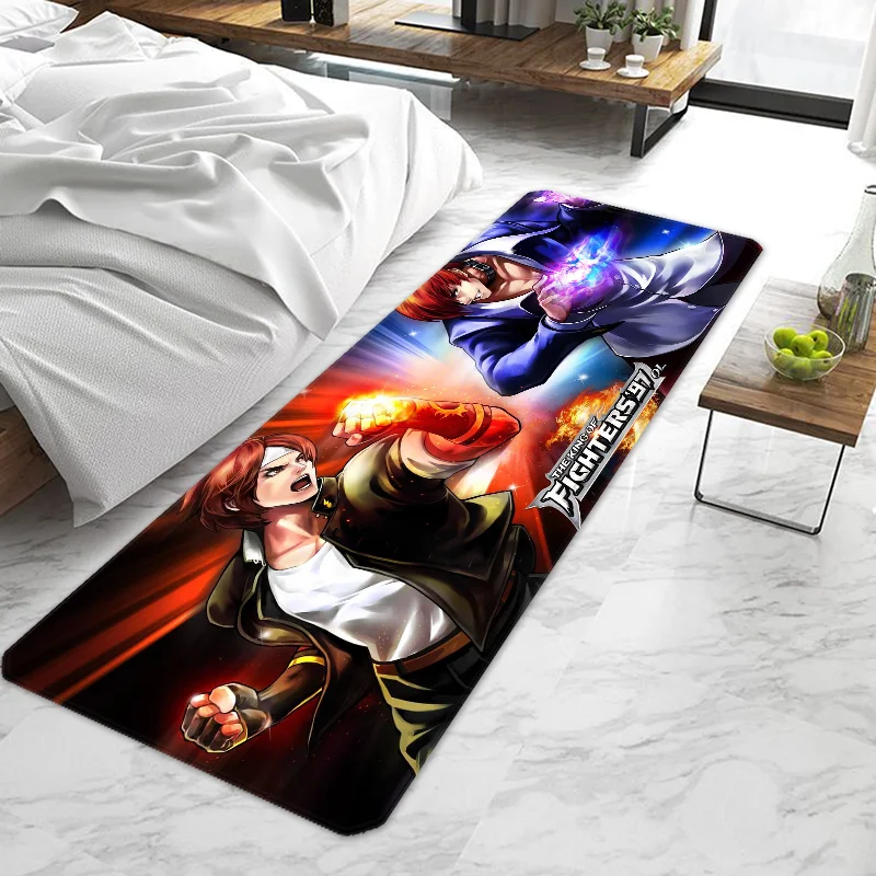 

Game King of Fighters Door Mat Entrance Doormat Non-slip Washable Kitchen Carpet Living Room Hallway Rugs Door Mats Bathroom Bat