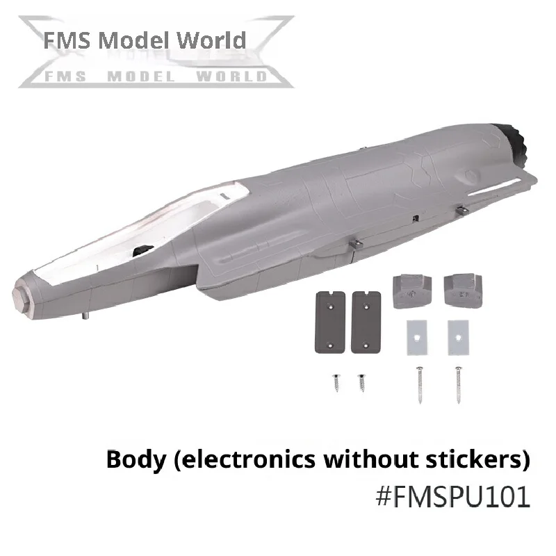Accessoires d'avion F-35v2 64mm, y compris les hélices d'ailes principales de Fuselage, couvre les moteurs, les arbres, le train d'atterrissage, Etc.