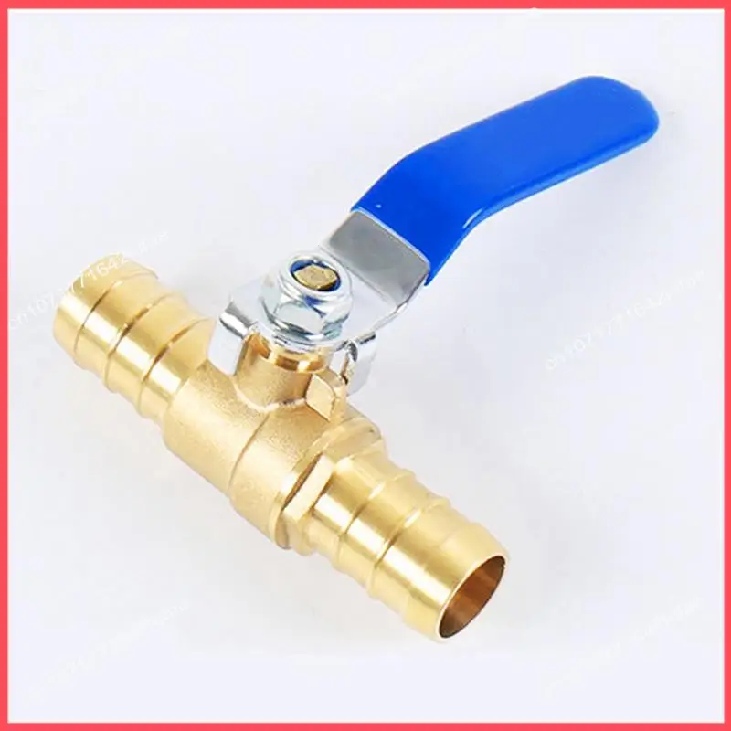 

B52C Латунное соединение труб Бессвинцовый шаровой клапан для защиты окружающей среды Полнопроходной медный двойной внешний провод Медный шаровой клапан Easy T