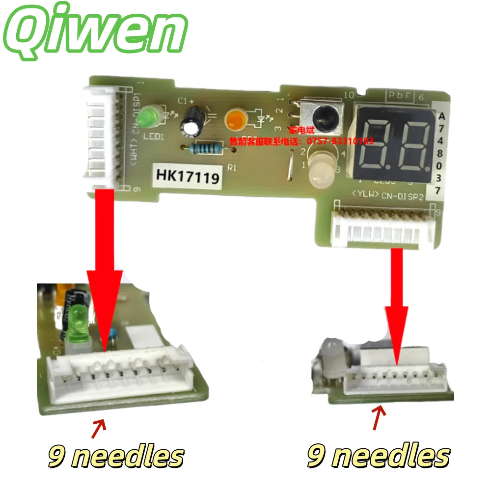 

New for Air conditioning indoor unit receiving board A748037 display control board