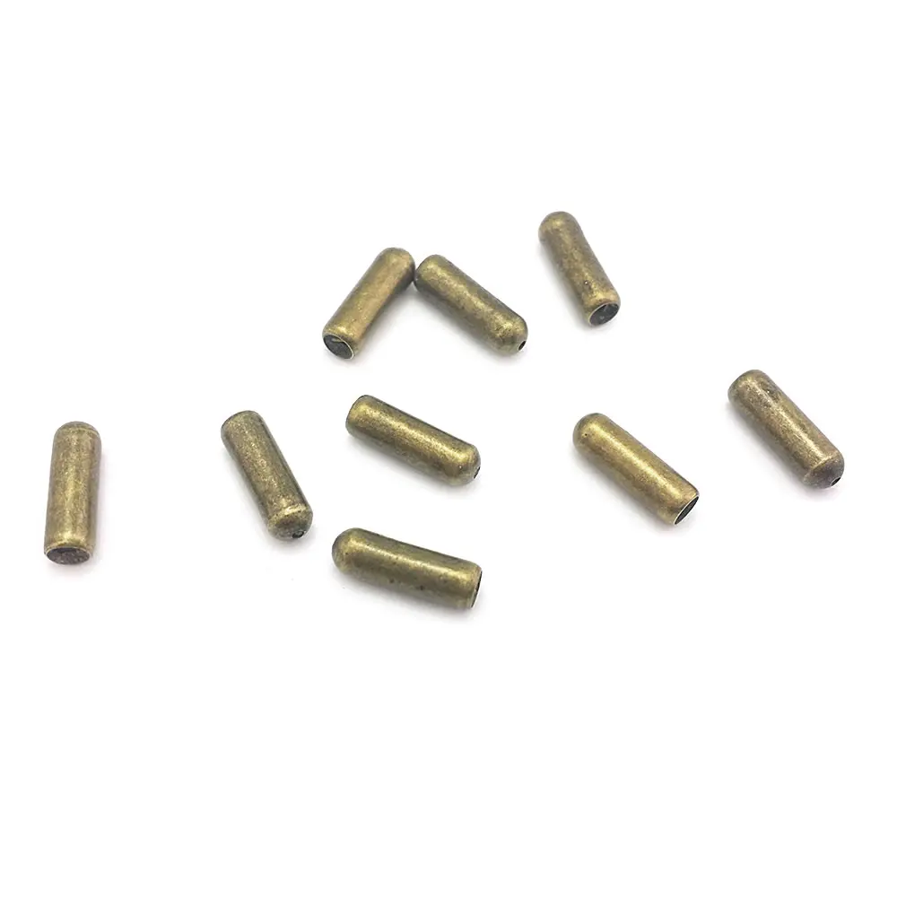 50PCS 10.5x4MM Gold Color Antique Bronze Brass and Rubber Hat Pin and Brooch Pins Stopper Diy Jewelry Findings Accessories