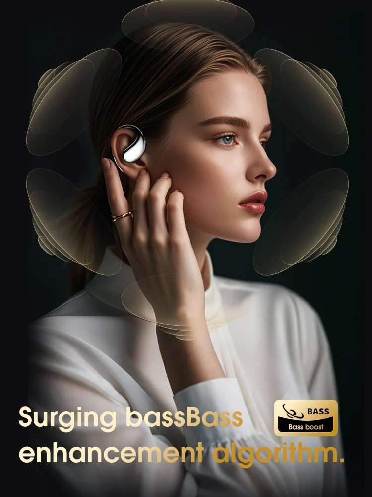 

UYUXIO Real Time Translator Headphones AI Language Translation Earbuds 144 Languages & Accents 3 in 1 OWS Ear Buds for Business