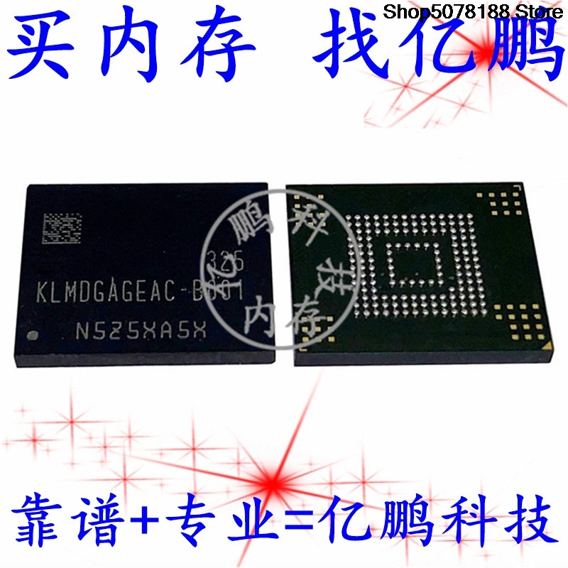 KLMDGAGEAC-B001 BGA153  EMMC 4.5 128GB Memory chip IC