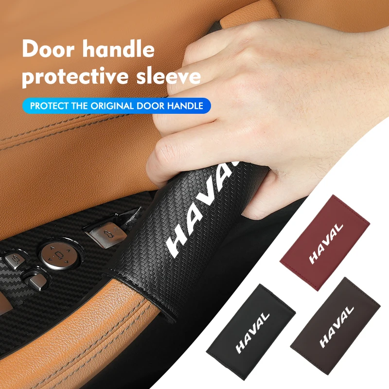 Car Door Handle Protective Sleeve Soft Durable Accessories For Haval Jolion F7 H6 H1 H2 H3 H4 H5 H7 H8 H9 M4 M6 F5 F9 F7X