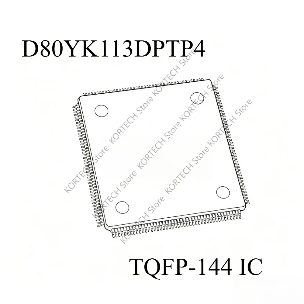 Brand new original  D80YK113CPTP4 D80YK113 D80YK113DPTP   D80YK113DPTP4  TQFP-144 IC Chip Best Quality