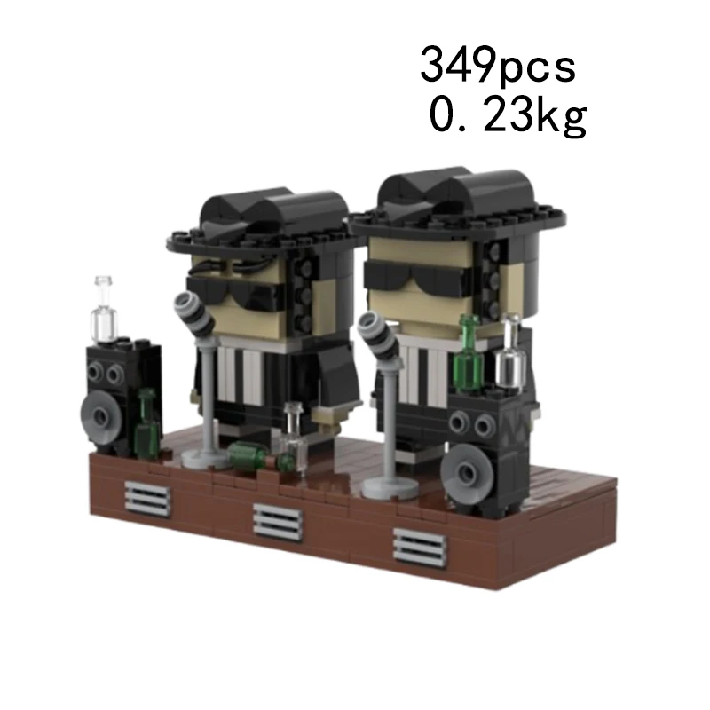 สปอต MOC- 150114   อนุภาคขนาดเล็กประกอบบล็อกตัวต่อปริศนาของเล่นชุดของขวัญเครื่องประดับ