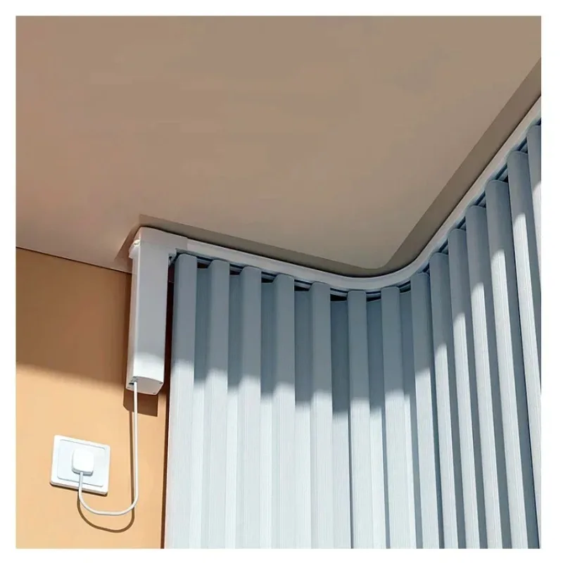 Smart Tuya Zigbee 2.4GHz Wi-Fi App Remote Control Smart Electric Motorized Curtain For Livingroom Hotel Windows