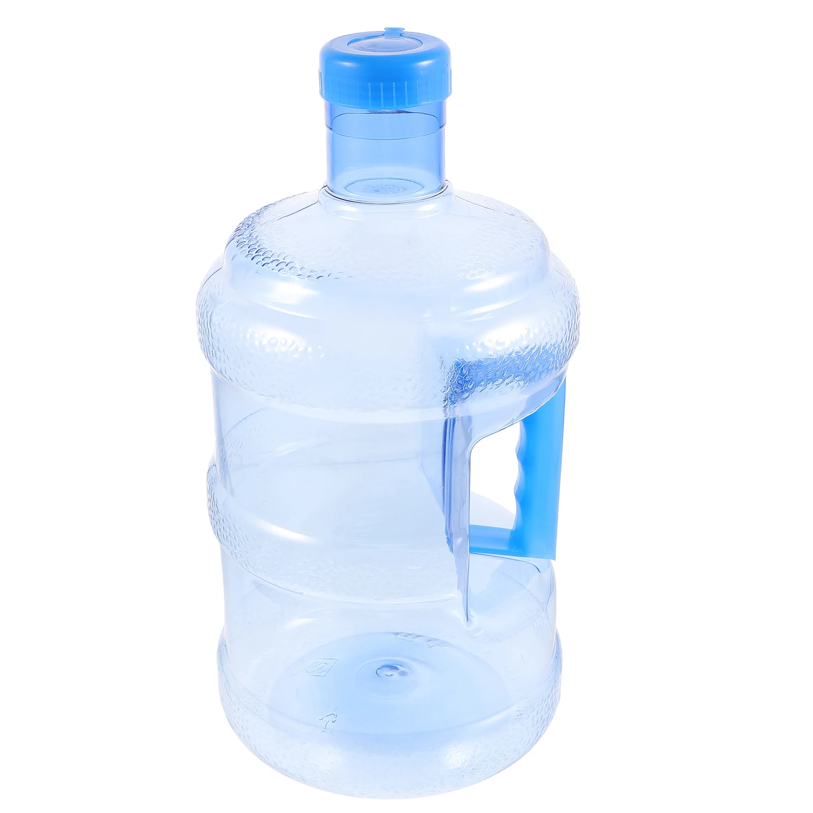 

Water Bottle PC Material Sealed Leakproof Handle Cap Dispenser Compatible Storage Blue Travel Home Use Water