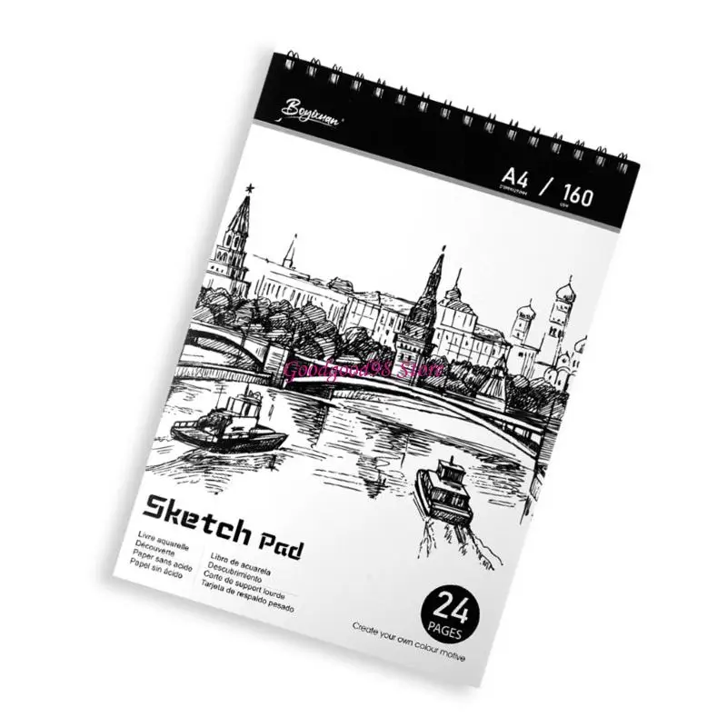 Professional With 24 Pages For Sketching Doodling Art Illustrations