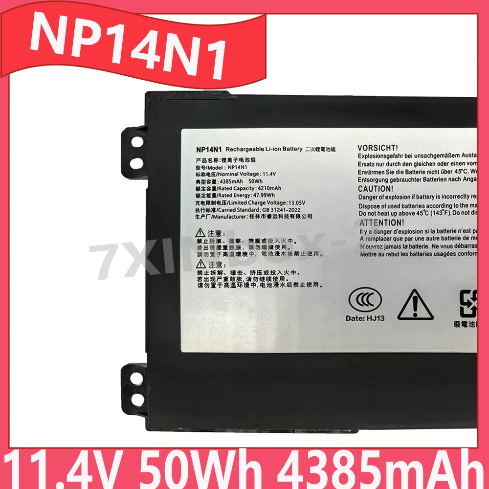 NP14N1 PT427281-3S 11.4V 50Wh 4385mAh high capacity Laptop battery For SONY VAIO VJSE41G11W For Getac Primus NX101 NX201