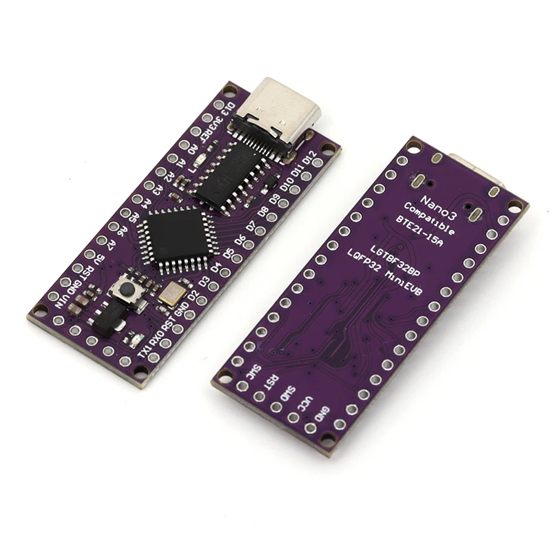 LGT8F328P-LQFP32 MiniEVB TYPE-C MICRO USB compatibile con ATMEGA328 Nano V3.0 LGT8F328P CH9340C / HT42B534-1 SOP16 per Arduino