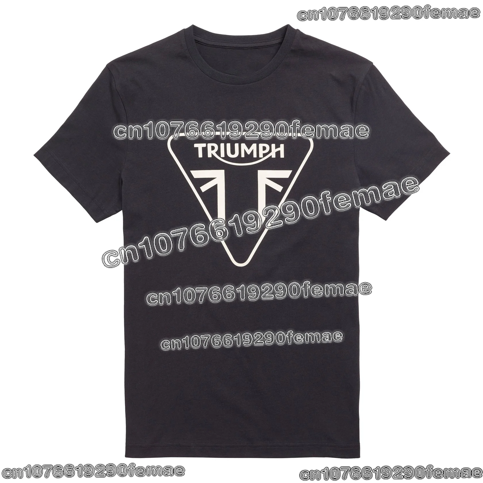 جديد انتصار شعار دراجة نارية تي شيرت قسط القطن السائق مروحة الطبعة مريحة الشارع عارضة أزياء الصيف الأعلى #5