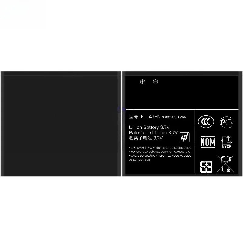 FL-49EN Battery 3.7V 1000mAh for LG Mobile Phone High Quality Replacement Battery