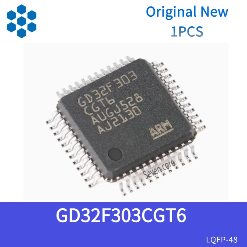 

Оригинальный новый 1 шт. GD32F303CGT6 LQFP-48 ARM Cortex-M4 32-битный микроконтроллер-чип MCU