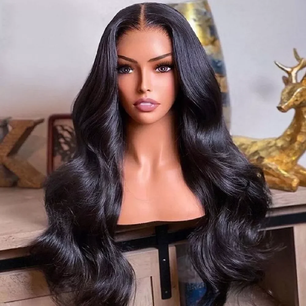 Pelucas de cabello humano ondulado de 30 pulgadas, pelucas de cabello humano con encaje Frontal HD 13x4 13x6, pelucas frontales de encaje brasileño prearrancadas para mujeres negras