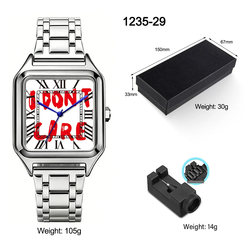 Original Graffiti Writing Quartz Watch Men Business Innovative Classic Steel Watches Men High Personalize Cool AAA Design Clcok