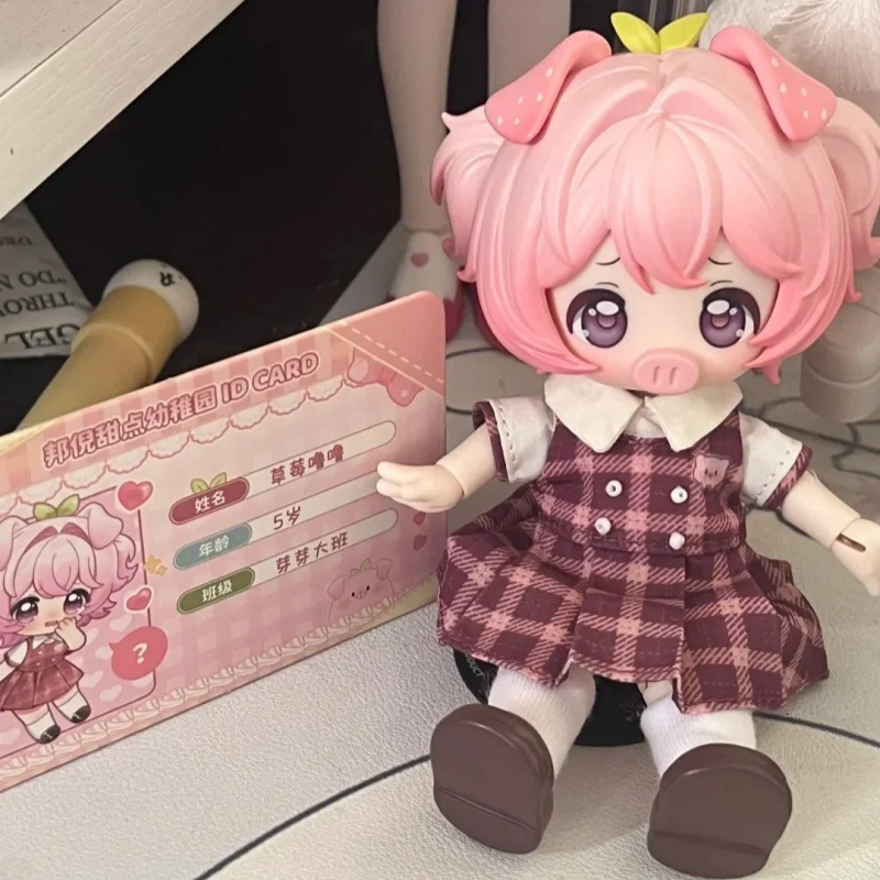 

Новый оригинальный десерт, детский сад, 1/12, подвижная шарнирная кукла, кукла Bjd, модная игра, глухая коробка, молочный торт, тело, загадочная коробка, подарок на день рождения