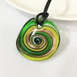 1PCS Strange Lollipop Pendant Murano Handmade Glazed in a Variety of Colors to Choose from Niche ethnic Style