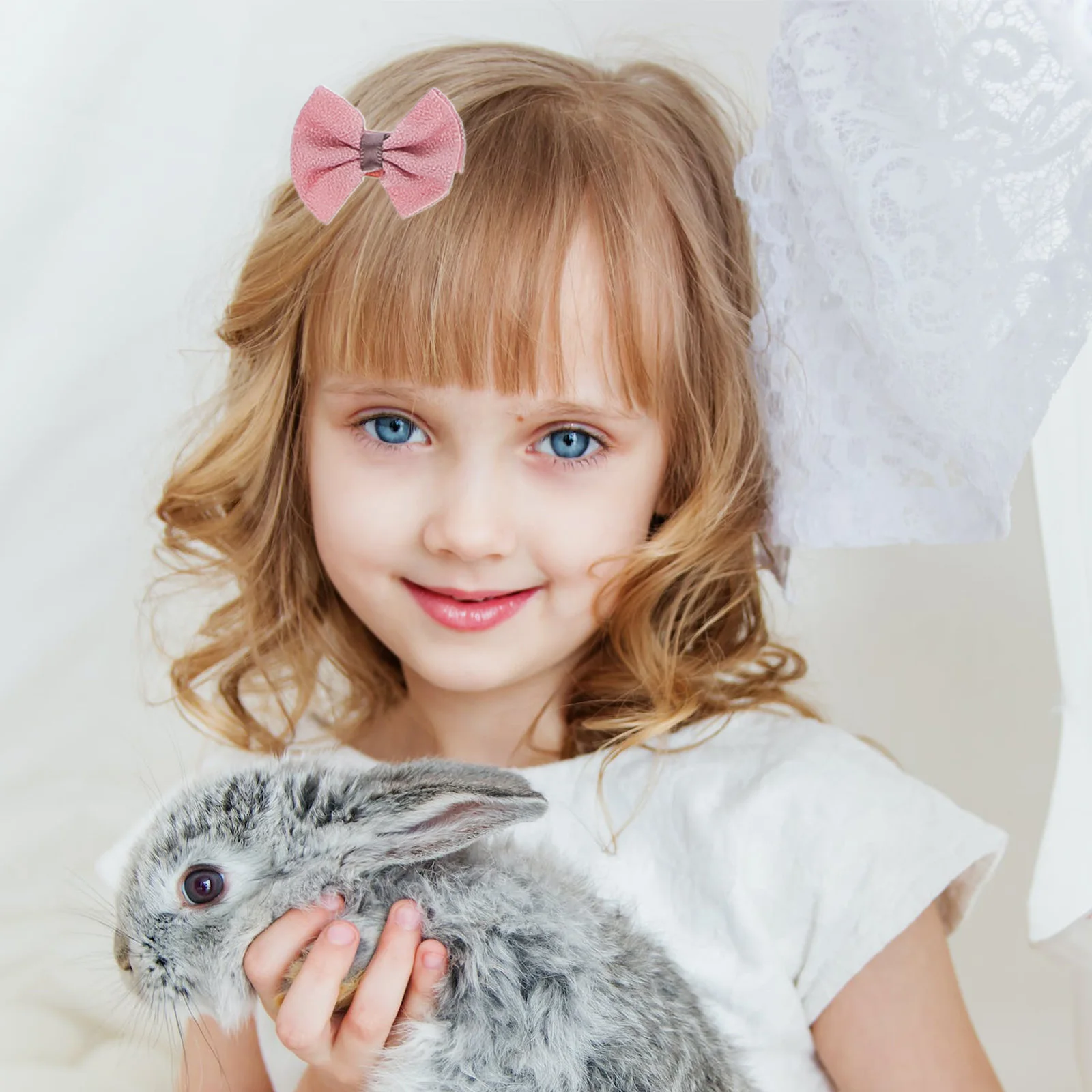 

Kids Hair Accessories Girls Bow Clips Barrettes Sweet Design Durable Comfortable Match Outfits Occasions Bangs Toddler