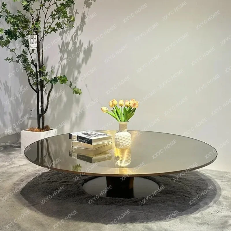 XX minimalist light luxury high-end tempered glass few