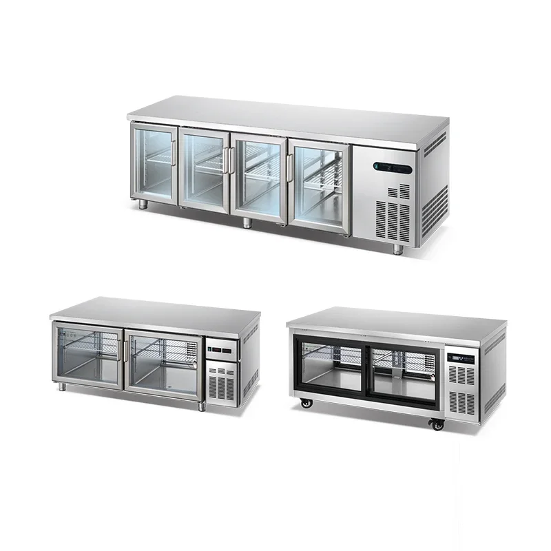 

Focus On Refrigerator Undercounter Refrigeration Shelf Dividers Kitchen Undercounter Refrigerator Glass Door Display Chiller