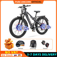 PURE UNICORN U7 Adult Electric Bikes 2000W Dual Motor 50KM/H Fat Bike Mountain Ebike 48V 19.2Ah E Bike Men Bicycle Fatbike