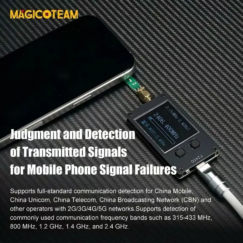 Mobile phone and watch repair: signal fault diagnosis and testing (Bluetooth/WiFi/communication signal testing)