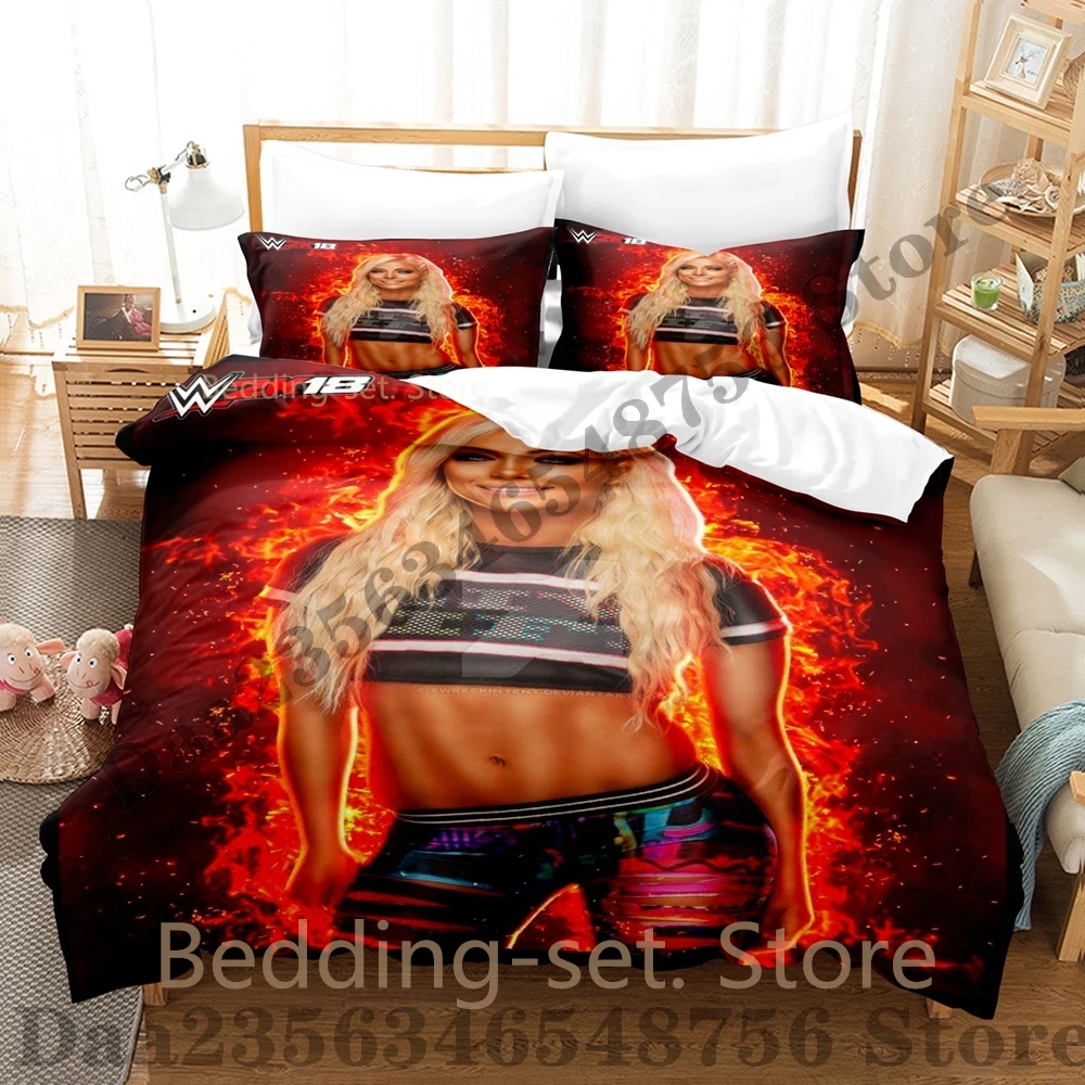 

New Cool Liv Morgan Bedding Set Single Twin Full Queen King Size Bed Set Adult Bedroom Duvetcover Sets Cool Anime Bed Sheet Set