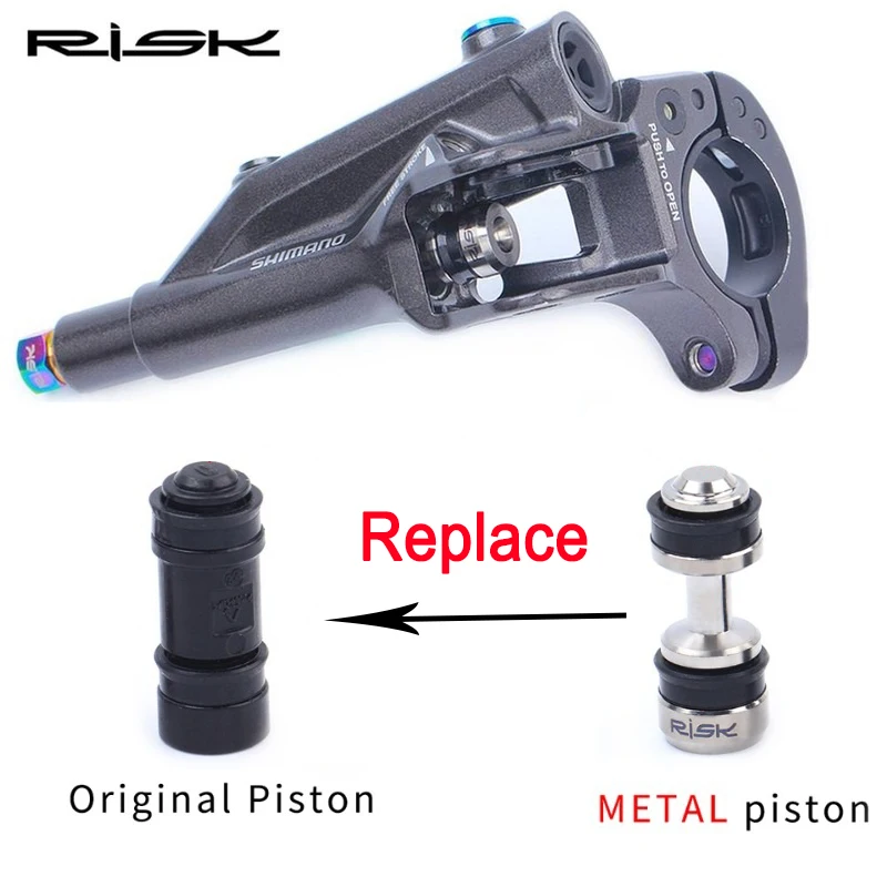 RISK Mtb Bicycle Brake Lever Piston For Shimano SLX XT M8000 M7000 M785 Bike Hydraulic Disc Brake handle Piston Pushes Repair