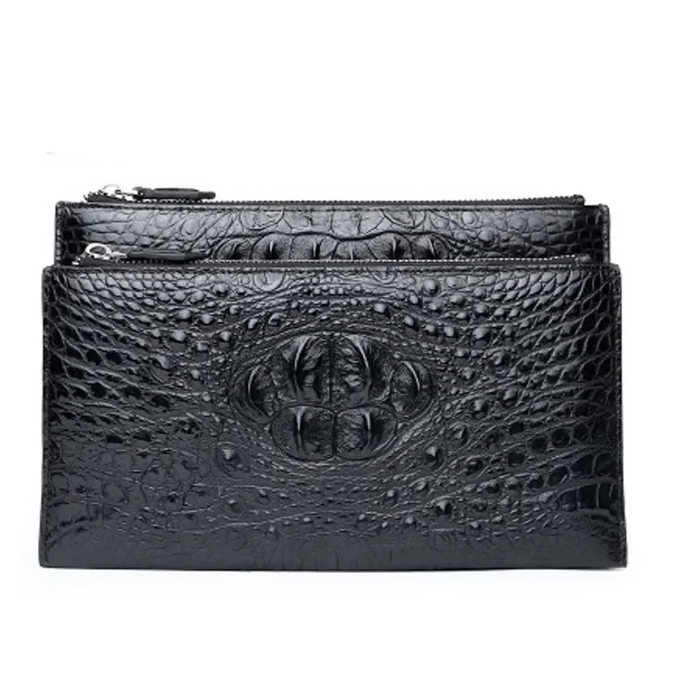 

xingmengda crocodile leather new male men cltuch bag new business Hand caught trend men crocodile bag