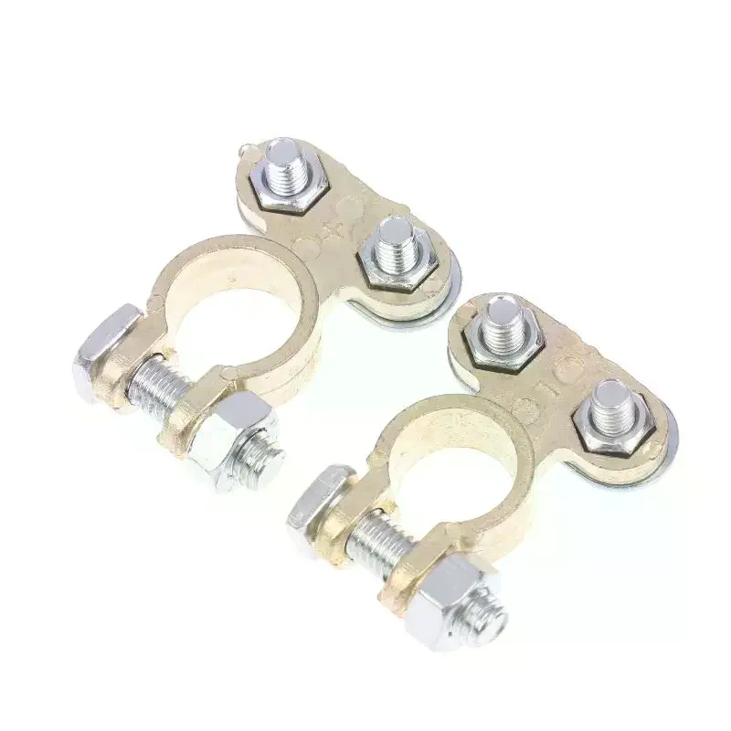 1/5Pcs Truck Van And RV Auto Connection Accessories Battery Wire Cable Clamp Battery Clamp Terminal Aluminum Alloy For Car