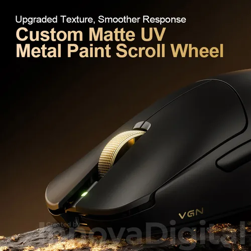 Imagen 2 del producto Ratón Inalámbrico para Juegos VGN Dragonfly F2 Pro Max Ultra F2 Master, PAW3395 PAW3950 8K Superligero, Tri-Modo, Esports FPS, Bluetooth