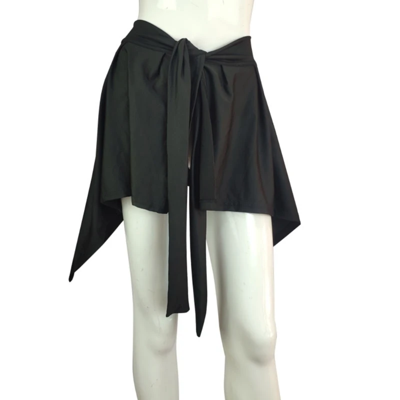 Women Tennis Yoga Tie Up Skirt Ballet Sports Wrap Short Skirts Cover Up Shawl Dropsale