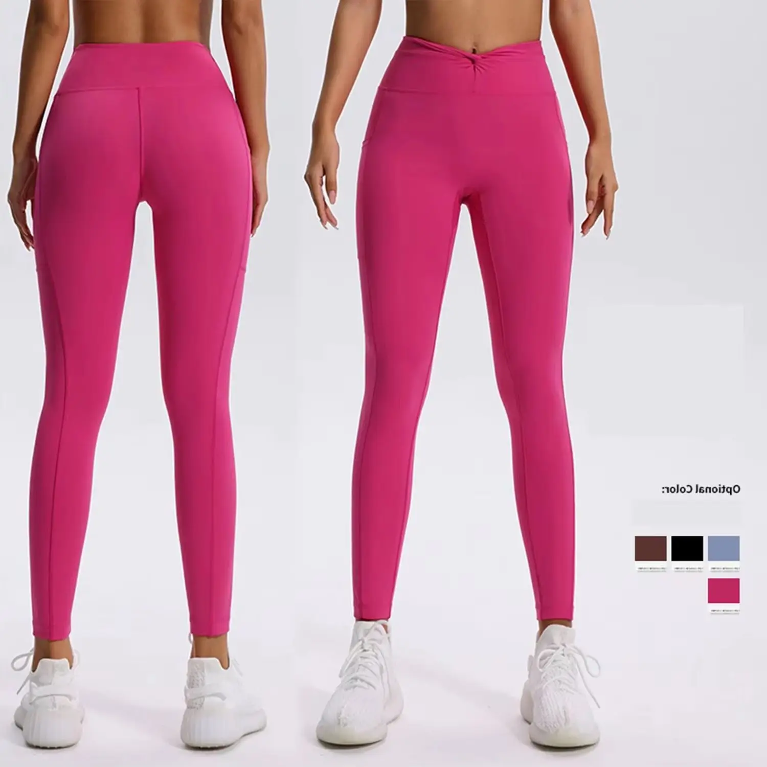 

Women Yoga Leggings Fitness Leggings Running Cycling Pants Breathable Sports Leggings High Waist Summer Workout Gym Clothing